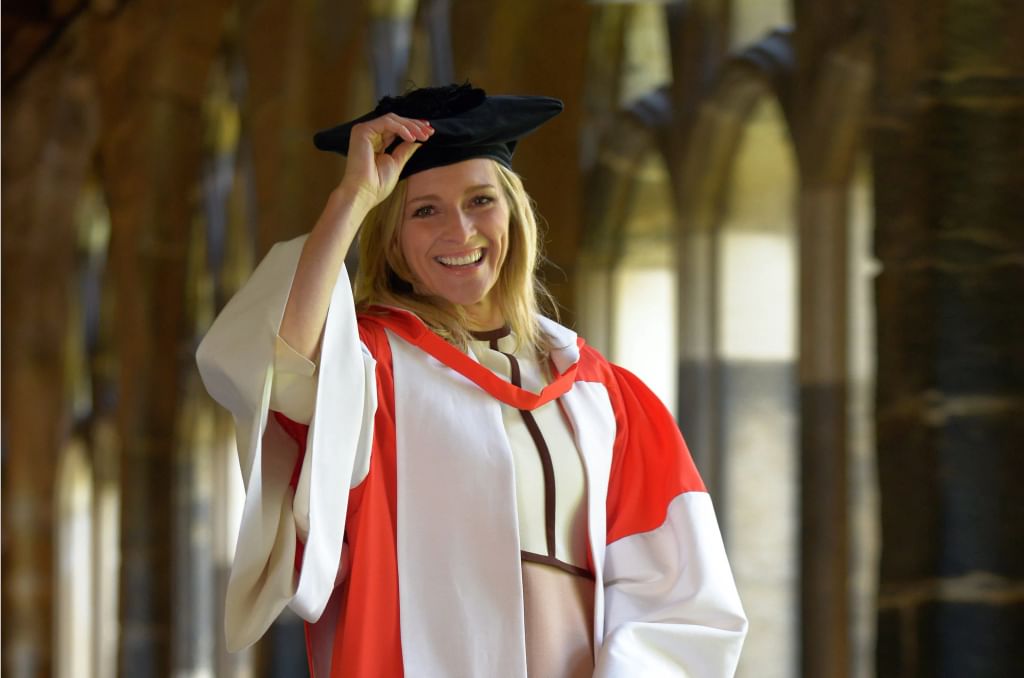 Gabby Logan Honorary Doctorate 2015