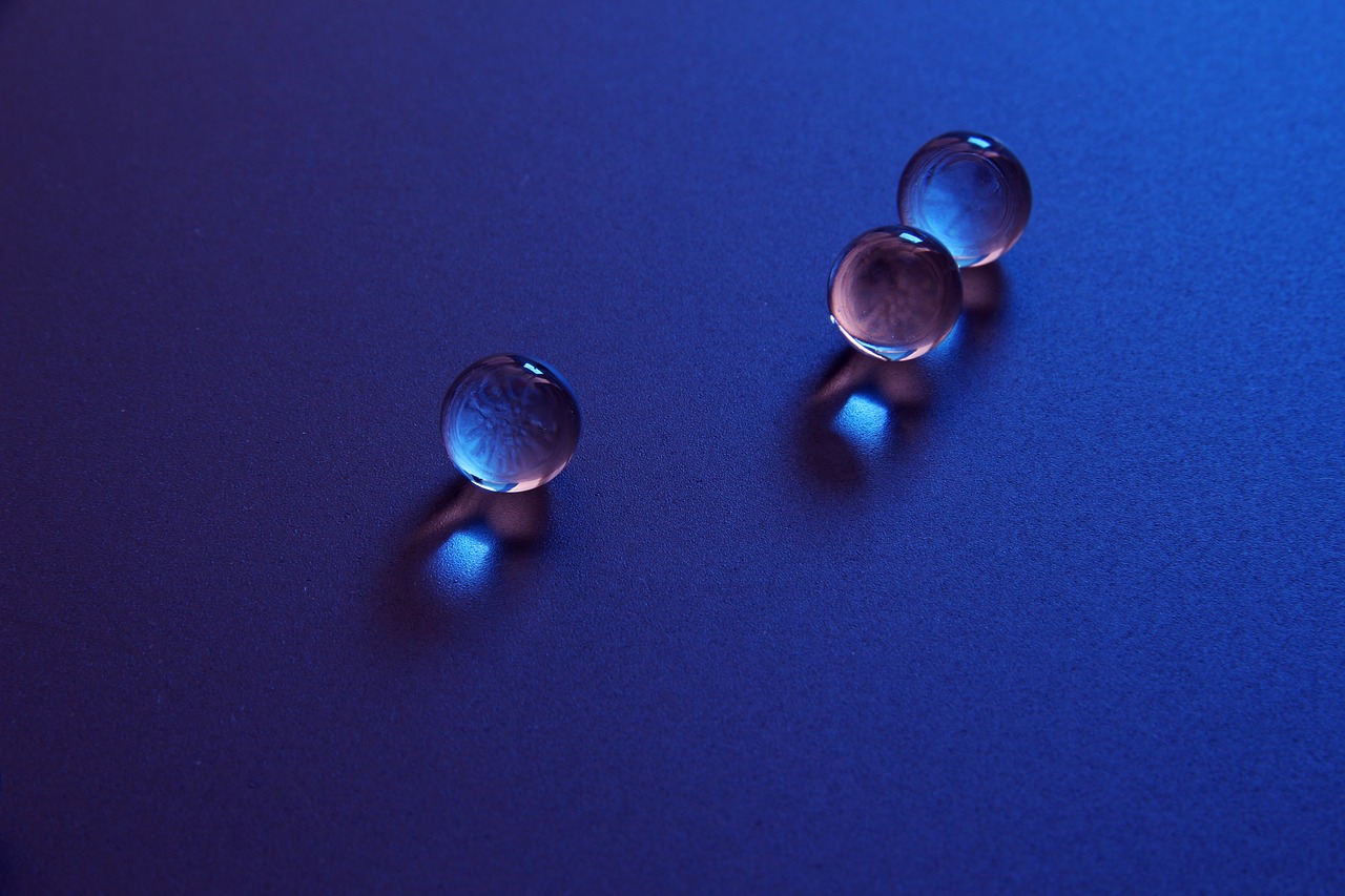 blue drops