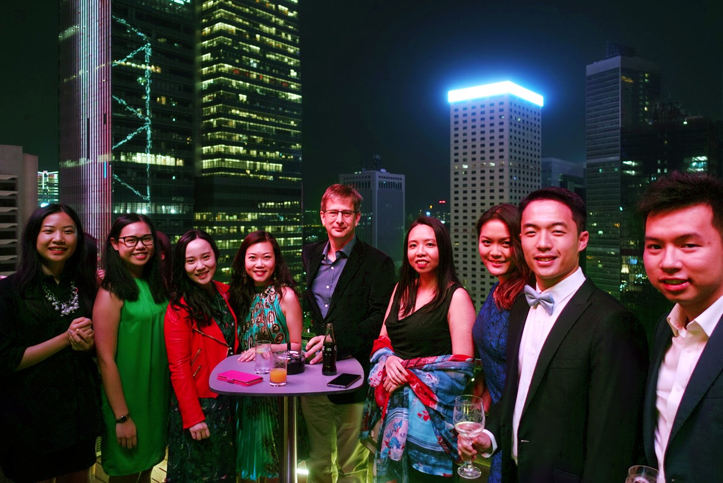 Group of alumni at a Dunelm Days event 2019