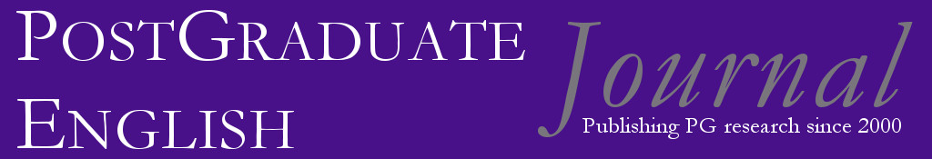 Postgraduate English: Publishing postgraduate research since 2000