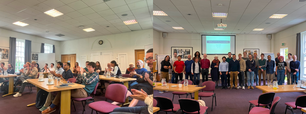 Attendees of the Willmore Pure Mathematics Postgraduate Day listening to a talk