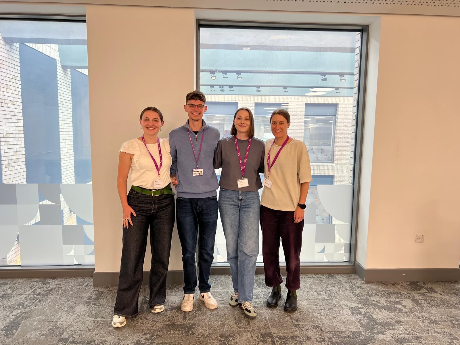 A group of PGR student posing for a picture at the PGR culture event