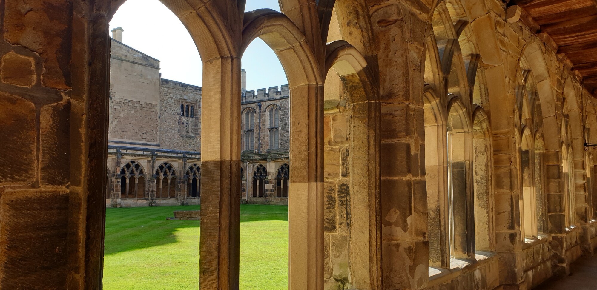 Durham Cathedral cloisters