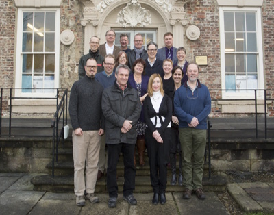 201516 Epiphany Fellows outside Cosins Hall