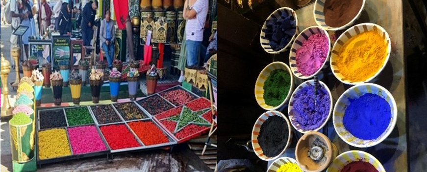 spice market in Marrakech