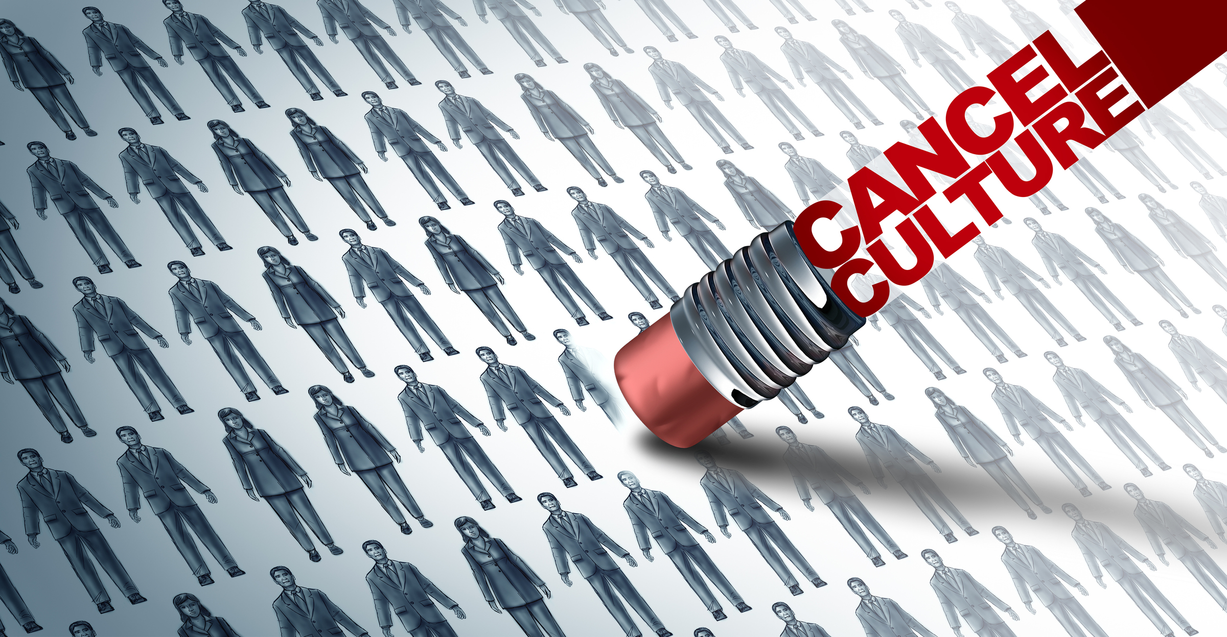 iStock cancel culture depiction