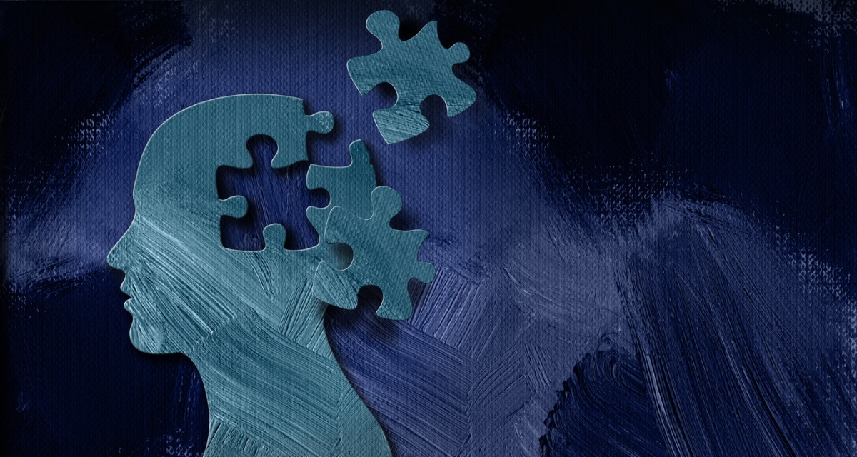 The brain represented as a jigsaw