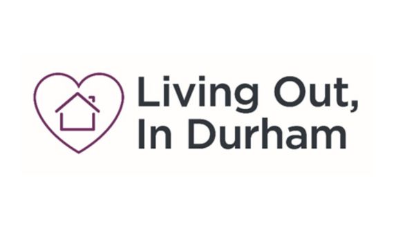 A logo with the text 